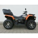 CF Moto CForce 520 bis 2022 Koffer Heck Koffer mit Schnellverschlussen mit Kanister