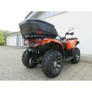 CF Moto CForce 520 bis 2022 Koffer Heck Koffer mit Schnellverschlussen mit Kanister
