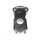 Fatbar Adapter Aufnahme Lenkerklemmen schwarz 15 mm höher